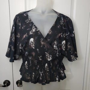 Hell Bunny TAXIDERMY TOP - Size 2x